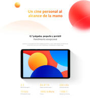 Redmi Pad SE 8.7, Pantalla de 8,7 pulgadas, Tasa de refresco fluida de 90 Hz, Gran batería de 6650 mAh (typ) - details 2