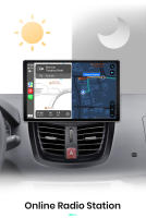 Junsun-reproductor Multimedia X7 MAX para coche, Radio con Android, CarPlay inalámbrico voz IA 2K 13.1 pulgadas para Peugeot 207 207CC 2006 2007 2008 2009 2010 2011 2012 2013 2014 2015 - details 8