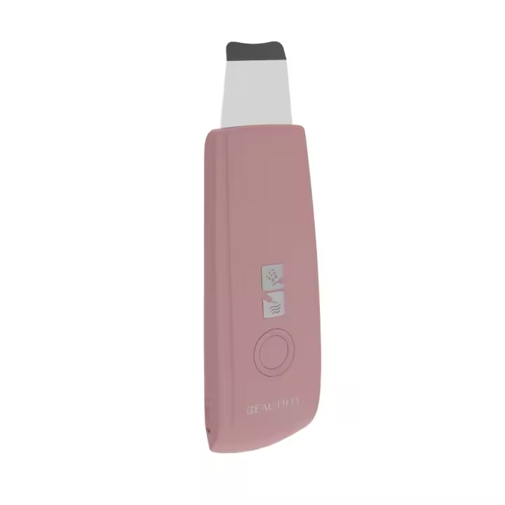 BEAUTIFLY - B-Scrub Peeling Ultrasónico Facial 29kHz – Dispositivo de Limpieza Profunda con Microcorrientes EMS, Iontoforesis, Luz LED Azul/Roja, 5 Modos, Resistente al Agua - 1