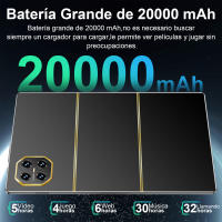 2025 Tableta Android 20000 Mah versión global 16GB Ram 1TB ROM nueva red 10,1 pulgadas 14 tableta WiFi Android 13,0 nuclear - details 10