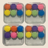 Juego Coreano Tradicional Gonggi 6 Piezas/Juego De Piedras De Juego Coloridas Juguetes Para Aliviar El Estrés Y Divertirse En Fiesta - details 6