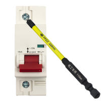 Juego De 4 Piezas De Puntas De Destornillador Eléctrico Con Imán Slotted Cross FPH1 FPH2 FPH3 FPZ1 FPZ2 FPZ3 Multifuncional Antideslizante De Acero De Aluminio - details 10