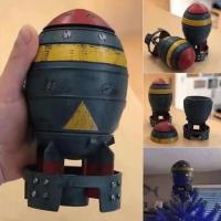 Caja De Almacenamiento Nuclear Retro Miniatura En Resina Decorativa Para Mesa Estilo Moderno Sin Material Químico De Alta Importancia - details 1