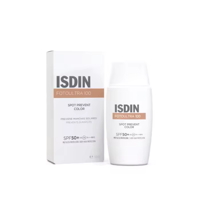 ISDIN Fotoultra 100 Spot Prevent Color SPF50+ Protector Solar (50ml) - 1