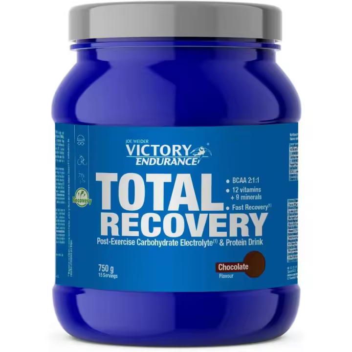 TOTAL RECOVERY 750G CHOCOLATE - Victory Endurance  Recuperación óptima  Alta calidad  Fórmula exclusiva  Sales minerales - 1