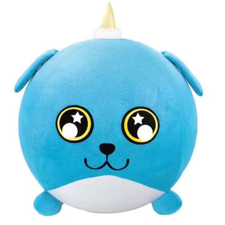 Biggies Peluche Hinchable Perro XXL con Hinchador 47175-CEL - 1