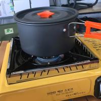 Escudo Antiviento Para Estufa De Gas Portátil Para Camping Y Picnic Con Soporte De Acero Inoxidable Desmontable Y Durable Para Cocinar Al Aire Libre - details 6