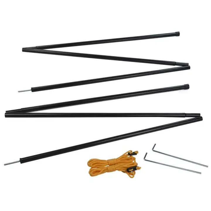 Regatta Conjunto De Varillas Canpoy Negro - 1