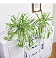 Arbustos Artificiales De Suculentas Colgantes Para Decoración De Pared Hogar Jardín Bodas Y Fiestas Falsas Plantas Verdes De Rattan Estilo Bonsái - details 4