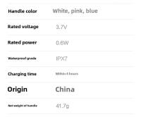 Cepillo De Dientes Eléctrico Ultrasonido XIAOMI MIJIA T100 Recargable USB Impermeable Con Cepillo De Dientes Automático Para Limpieza Oral - details 20