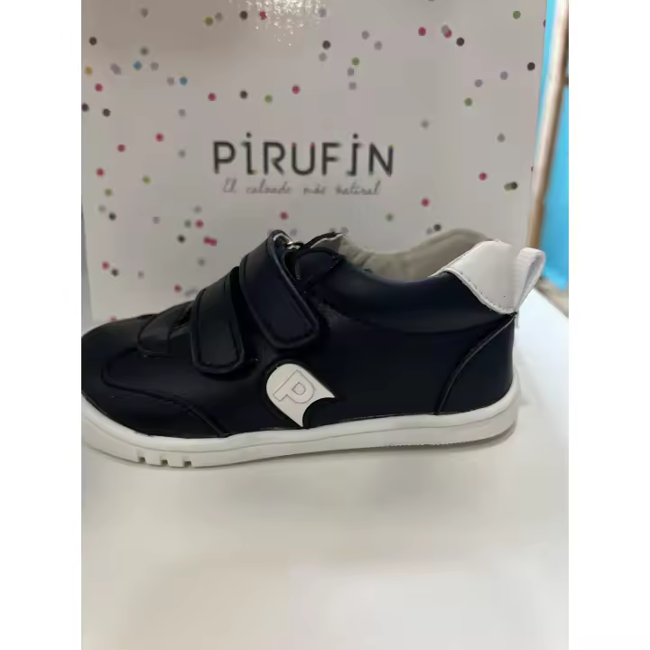 Deportivo vegano azul marino Piruflex - 1