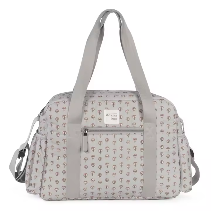 Bolso Maternal Canastilla Indian Lotus Walking Mum azul cambiador bebé incluido - 1