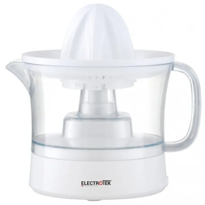 Exprimidor Eléctrico 25W con Jarra de 0.5L Disfruta de Jugos Frescos en Casa Prepara deliciosos jugos con este exprimidor eléctrico de 25W y jarra de 0.5 litros, diseñado para una extracción eficiente y práctica. - 1