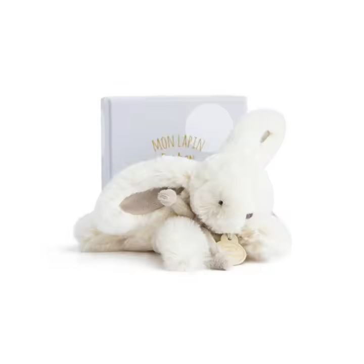 Dulce conejito marrón 16 cm DouDou et Compagnie - 1