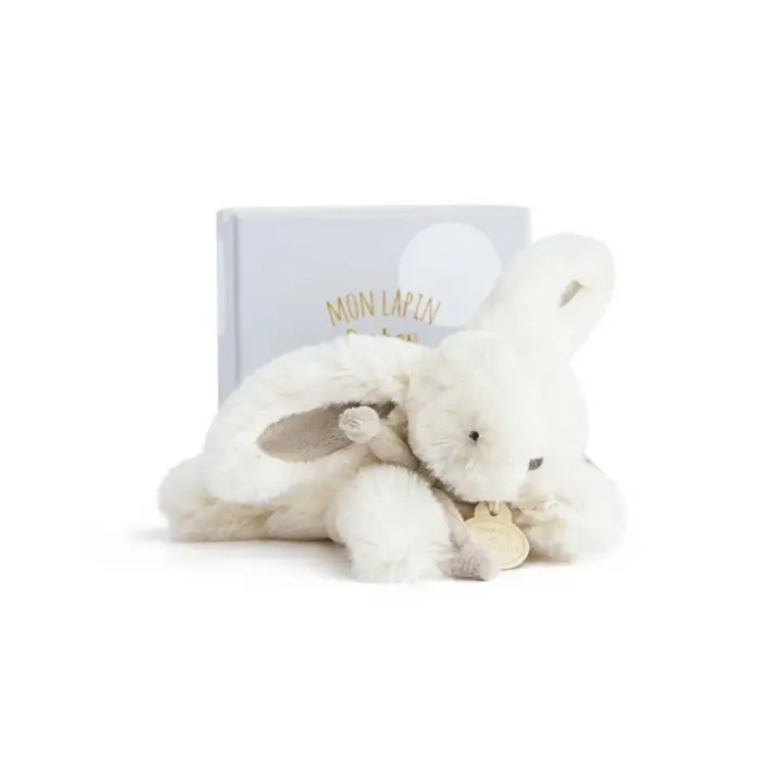 Dulce conejito marrón 16 cm DouDou et Compagnie - 1