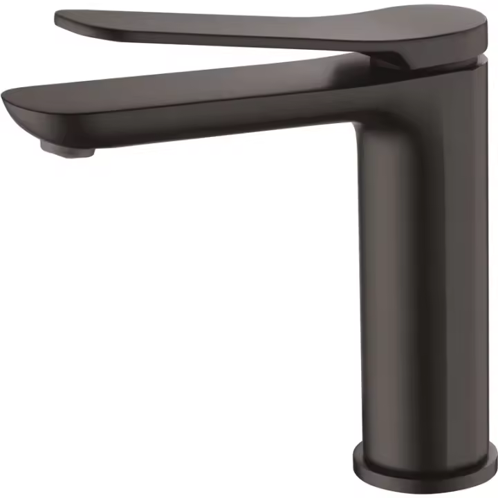 Imex Dinamarca BDR031-1NG grifo monomando para lavabo con discos cerámicos y acabado negro mate - 1