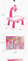 Tablero De Dibujo LED Para Niños Juguete Educativo De Arte Y Pintura Con Proyector De Imagen Para Niñas Y Niños Material ABS Adecuado Para Edades 6-12 Y 14+y - details 12