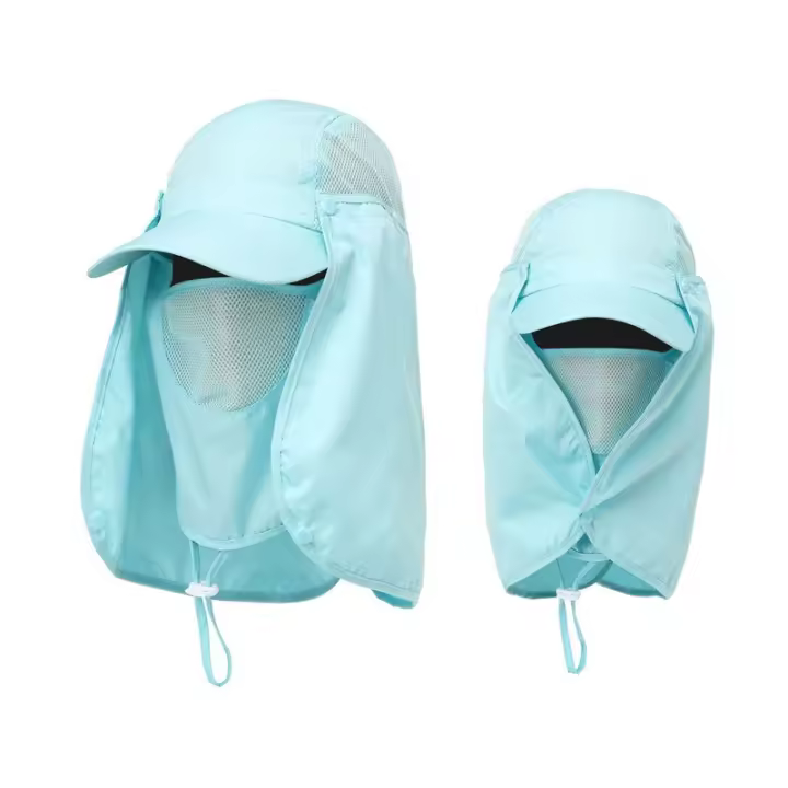 Gorro De Pescar Con Sombrilla Ancha Para Hombres Y Mujeres Protección Solar Rápido Secado Adecuado Para Caza Y Actividades Al Aire Libre - 1