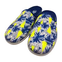 Zapatillas de casa para hombre de verano con puntera cerrada Marca Flossy cómodas, flexibles, ligeras y gran confort , con plantilla extraíble y suela perfumada , antideslizante , fabricadas en España ,suaves y tiernas. Calzado para el hogar ideal - details 0