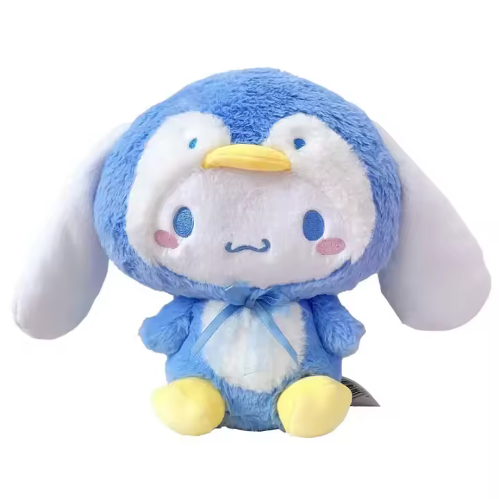 Muñeco De Peluche Aoger 20cm Pingüino Cool Serie Cinnamoroll Muñeco De Peluche Lindo Regalo Para Festivales Kawaii Para Niños - 1