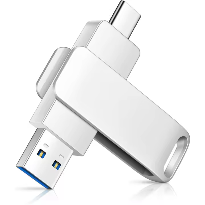 Unidad USB, unidad flash USB de 1TB/2TB, memoria USB 3.0, unidad USB tipo C para computadora, computadora portátil, Android, fotos, videos, música y archivos - 1