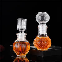 Botella De Licor Mini 50ml Para Whisky Con Tapa De Tornillo Jarra De Perfume Y Miel Hecha a Mano Regalo Para Bodas Y Fiestas - details 2