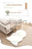 Carpetas De Piso Suaves Y Gruesas Para Sala De Estar Y Dormitorio Antideslizantes Y Resistente Al Agua Alfombra De Peluche Con Perfil - details 2