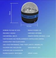 Proyector De Galaxia Estelar LED RGB Con Control Remoto Inteligente Aurora Lumínica USB Para Decoración De Dormitorio Y KTV Rotación Automática - details 16