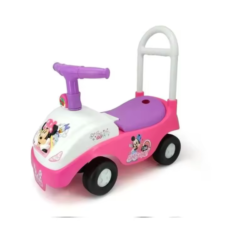 Correpasillos Minnie Mouse Ride On Rosa y Blanco RunRunToys 5026 - 1