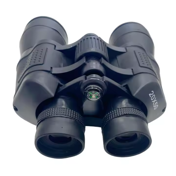 🔭 Prismáticos Profesionales 20x50 con Brújula – Alta Potencia, Visión Nítida HD, Enfoque Rápido y Antideslizantes para Caza, Senderismo, Náutica y Observación al Aire Libre - 1