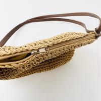 Bolso De Hombro De Paja Para Primavera Verano Estilo Casual Simple Y Elegante Para Salir Compras Y Citas Para Mujeres - details 14