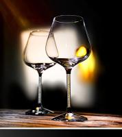 Juego De 2 Cristales De Lujo Para Vino Tinto Y Champán Vidrio Transparente Ecológico Para Fiestas Y Uso Diario - details 0