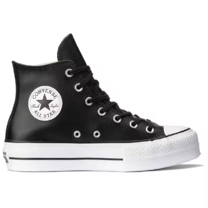 Zapatillas Converse modelo Ctas Eva Lift Hi Black/Natural Ivory en color Negro - 1