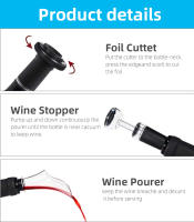 Apretador De Botellas Eléctrico Automático MYVIT Cortador De Sellado De Botellas Para Vino Y Cerveza Con Cargador De Batería Estilo De Cocina Y Barra - details 7