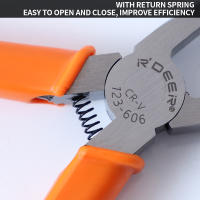 Aguja De Corte Plástica Con Punta CR-V Doble Cara Para Eliminar Residuos De Fundición Herramienta De Corte Con Abrazaderas De Acero Cromo Vanadio De 4/6/8/10mm - details 6