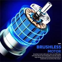 Motosierra Eléctrica Inalámbrica Sin Escobillas 8" (20cm) 3000W 16000 RPM - Lubricación Automática, Compatible con Baterías Makita 18V, para Poda y Corte de Madera - details 3