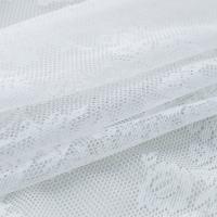 Cortina De Encaje Blanca Estilo Pastoral 1 Pieza Para Decoración De Ventana De Dormitorio Translúcida De Poliéster 100% - details 12