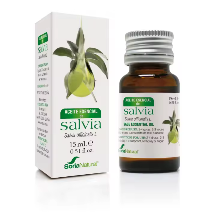 Soria Natural Aceite Esencial Salvia 15Cc - 1