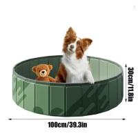 Petic - Piscina plegable para mascotas, bañera para perros, piscina plegable para interiores y exteriores con orificios de instalación y drenaje rápidos - details 7