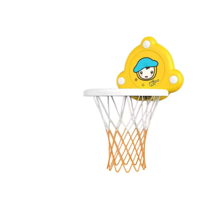 Kit De Bola De Basquet Para Niños Con Estándar Ajustable Juguete Deportivo Creativo De Animales Divertido Para Jugar Interior Y Exterior - 1