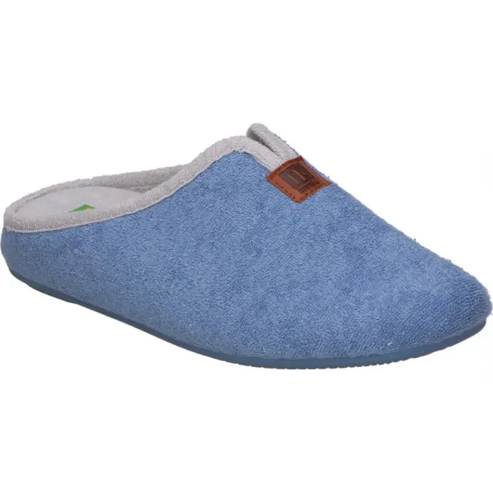 NORTEÑAS | Zapatillas de Casa Destalonadas Norteñas para Mujer – Zapatillas de Casa en Color Azul Jeans – Pantuflas sin cierres – Cómodas y Ligeras – Relax – Confort – Modelo 6-20 - 1