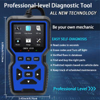 Herramienta De Diagnóstico OBD2 Para Coche Lectura De Códigos De Falla Motor Prueba De Tensión Recargable V519 Kit De Rescate Automotriz - details 9