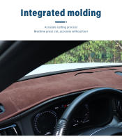 Cubierta De Tablero Para Toyota RAV4 XA50 2019-2024 Tapete Antideslizante Anti-UV Para Coche Hybrido Material Poliéster/Flanela - details 11