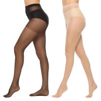 Kave 6 Pares De Medias De Nylon Ultrafinas Para Mujer Talla Alta Sólidas En Negro Leggings De Pierna Alta Para Damas - details 9