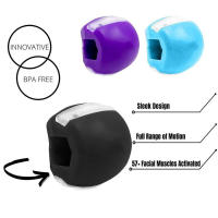 Ejercitador De Mandíbula Musculador De Músculo Facial Antienvejecimiento Bola De Fitness Silicogel Elevador De Barba Y Pecho Slimming Para Rostro - details 0