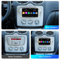 Radio GPS Navegación Android 13 WIFI Para Ford Focus 2 S-Max Mondeo Mk4 9 Galaxy C-Max Kuga 3 Stereo Auto 2 Din Con Carplay - details 3