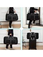 Bolsa De Viaje Grande Capacidad De Mano Equipaje De Mano Para Hombres Y Mujeres Bolsa De Hombro Exterior Impermeable Para Fin De Semana - details 10