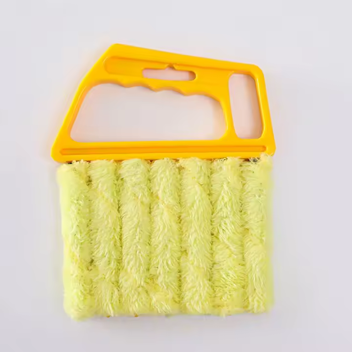 Cepillo De Limpieza Para Ventanas Cepillo Desmontable Y Lavable Para Eliminar Polvo En Ventanas Blinds Material Ecológico Plástico - 1