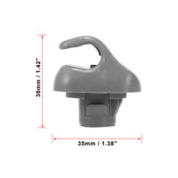 Gancho De Visera Solar Para Coche Clip Retenedor Para Honda Civic Interior Gris Herramienta De Reparación Y Mantenimiento - details 3