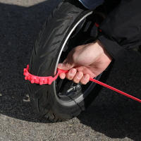 Cadenas De Nieve Para Motocicleta 10Pcs Reutilizables Antideslizantes Seguridad De Emergencia En Invierno Accesorios Para Llantas De Moto - details 1
